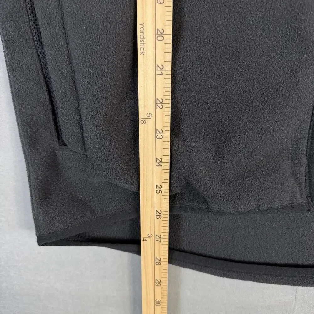 Nike Vest Mens Large Black Hooded Fleece Full Zip Athletic Jacket Hoodie 679418 - Picture 7 of 7